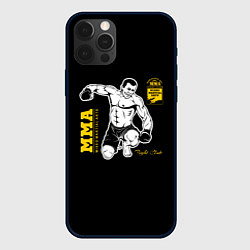 Чехол для iPhone 12 Pro Max ММА, цвет: 3D-черный