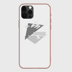 Чехол для iPhone 12 Pro Max ПросТой РисуНок, цвет: 3D-светло-розовый