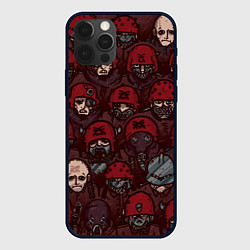 Чехол для iPhone 12 Pro Max BLOODPACT, цвет: 3D-черный