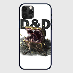 Чехол для iPhone 12 Pro Max D&D Мимик-сундук ДнД, цвет: 3D-черный