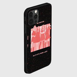 Чехол для iPhone 12 Pro Max Pink blank, цвет: 3D-черный — фото 2
