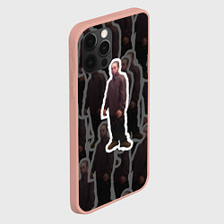Чехол для iPhone 12 Pro Max Роберт Паттинсон Мем, цвет: 3D-светло-розовый — фото 2