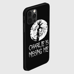Чехол для iPhone 12 Pro Max Charlie is missing me, цвет: 3D-черный — фото 2
