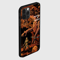 Чехол для iPhone 12 Pro Max Dungeons and Dragons Схватка, цвет: 3D-черный — фото 2