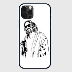 Чехол для iPhone 12 Pro Max Большой Лебовски Big Lebowski, цвет: 3D-черный