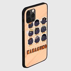Чехол для iPhone 12 Pro Max Вороны школы Карасуно Haikyu!!, цвет: 3D-черный — фото 2