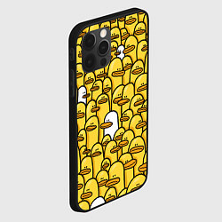 Чехол для iPhone 12 Pro Max Утки, цвет: 3D-черный — фото 2