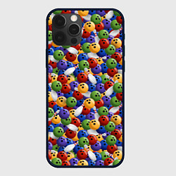 Чехол для iPhone 12 Pro Max Боулинг, цвет: 3D-черный