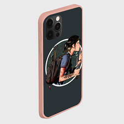 Чехол для iPhone 12 Pro Max Крадущаяся Элли, цвет: 3D-светло-розовый — фото 2