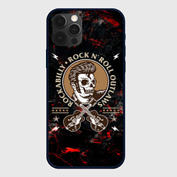 Чехол для iPhone 12 Pro Max Элвис Пресли Rock n roll, цвет: 3D-черный