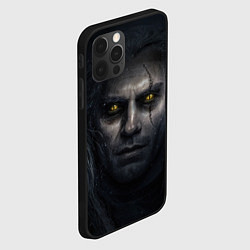 Чехол для iPhone 12 Pro Max THE WITCHER ГЕРАЛЬТ GERALT, цвет: 3D-черный — фото 2