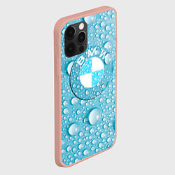 Чехол для iPhone 12 Pro Max BMW STORM, цвет: 3D-светло-розовый — фото 2