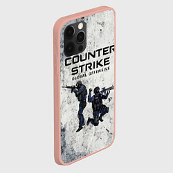 Чехол для iPhone 12 Pro Max COUNTER TERRORIST CS GO Z, цвет: 3D-светло-розовый — фото 2