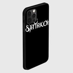 Чехол для iPhone 12 Pro Max Satyricon, цвет: 3D-черный — фото 2