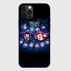 Чехол для iPhone 12 Pro Max Супергеройская команда, цвет: 3D-черный