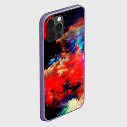 Чехол для iPhone 12 Pro Max Косический градиент, цвет: 3D-серый — фото 2