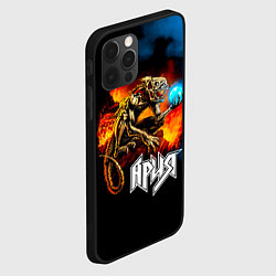 Чехол для iPhone 12 Pro Max Ария - Химера, цвет: 3D-черный — фото 2
