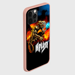 Чехол для iPhone 12 Pro Max Ария - Химера, цвет: 3D-светло-розовый — фото 2