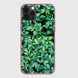 Чехол для iPhone 12 Pro Max Барвинок, цвет: 3D-малиновый