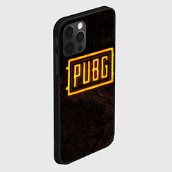 Чехол для iPhone 12 Pro Max PUBG ПАБГ NEON, цвет: 3D-черный — фото 2
