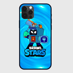 Чехол для iPhone 12 Pro Max Ash Brawl Stars Эш, цвет: 3D-черный