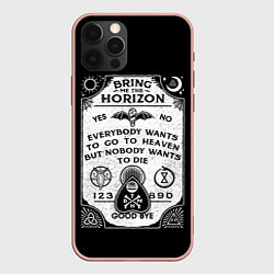 Чехол для iPhone 12 Pro Max Bring Me the Horizon Уиджи, цвет: 3D-светло-розовый