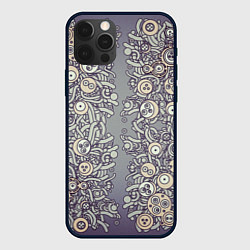 Чехол для iPhone 12 Pro Max Психоделика киберпанк, цвет: 3D-черный