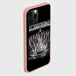 Чехол для iPhone 12 Pro Max SCORPIONS, цвет: 3D-светло-розовый — фото 2