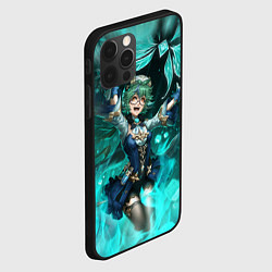 Чехол для iPhone 12 Pro Max Сахароза Genshin Impact Геншин Импакт Z, цвет: 3D-черный — фото 2