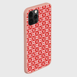 Чехол для iPhone 12 Pro Max Алатырь, цвет: 3D-светло-розовый — фото 2