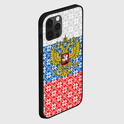 Чехол для iPhone 12 Pro Max Россия Алатырь, цвет: 3D-черный — фото 2