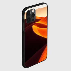Чехол для iPhone 12 Pro Max Пустыня дюна барханы, цвет: 3D-черный — фото 2