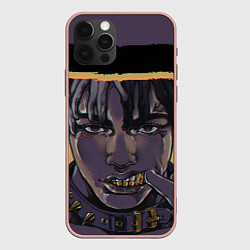 Чехол для iPhone 12 Pro Max NUMB XXXTENTACION Z, цвет: 3D-светло-розовый