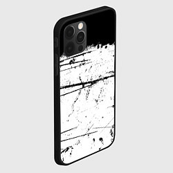 Чехол для iPhone 12 Pro Max ИСПАЧКАННЫЙ КРАСКОЙ, цвет: 3D-черный — фото 2