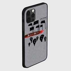 Чехол для iPhone 12 Pro Max LiVE SPiRiTS SOUNDTRACK - Depeche Mode, цвет: 3D-черный — фото 2