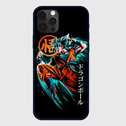Чехол для iPhone 12 Pro Max Сон Гоку, Dragon Ball, цвет: 3D-черный