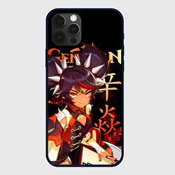 Чехол для iPhone 12 Pro Max Синь Янь Genshin Impact, цвет: 3D-черный