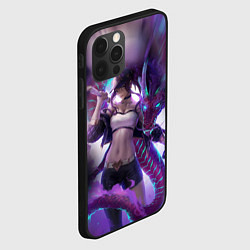 Чехол для iPhone 12 Pro Max LEAGUE OF LEGENDS AKALI ЛИГА ЛЕГЕНД АКАЛИ, цвет: 3D-черный — фото 2