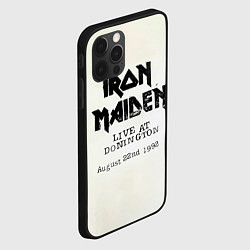 Чехол для iPhone 12 Pro Max Live at Donington - Iron Maiden, цвет: 3D-черный — фото 2