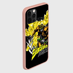 Чехол для iPhone 12 Pro Max Дио Брандо - JoJos Bizarre Adventure, цвет: 3D-светло-розовый — фото 2