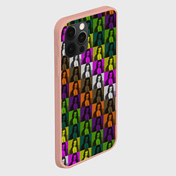 Чехол для iPhone 12 Pro Max Damiano David Colors, цвет: 3D-светло-розовый — фото 2