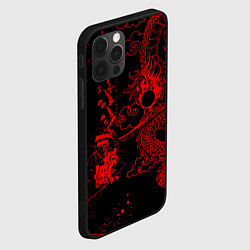 Чехол для iPhone 12 Pro Max ТОКИЙСКИЕ МСТИТЕЛИ КРАСНЫЙ ДРАКОН, цвет: 3D-черный — фото 2