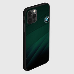 Чехол для iPhone 12 Pro Max GREEN BMW, цвет: 3D-черный — фото 2