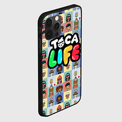 Чехол для iPhone 12 Pro Max Toca Life, цвет: 3D-черный — фото 2