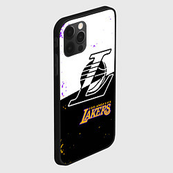 Чехол для iPhone 12 Pro Max Коби Брайант Los Angeles Lakers,, цвет: 3D-черный — фото 2