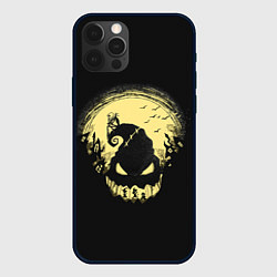 Чехол для iPhone 12 Pro Max Кошмар Джека The Nightmare before Christmas, цвет: 3D-черный