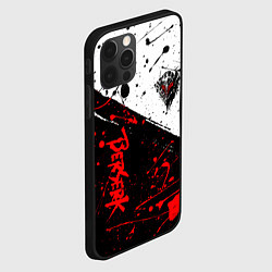 Чехол для iPhone 12 Pro Max Berserk: Черная маска, цвет: 3D-черный — фото 2