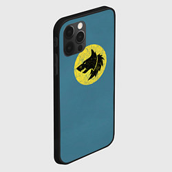 Чехол для iPhone 12 Pro Max Космические Волки цвет легиона 6, цвет: 3D-черный — фото 2
