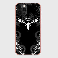 Чехол для iPhone 12 Pro Max WALHALLA TEAM TOKYO REVENGERS DRAGON TATTOO, цвет: 3D-светло-розовый