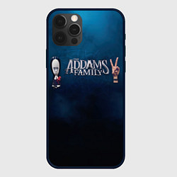 Чехол для iPhone 12 Pro Max Семейка Аддамс Горящий Тур Уэнздэй Аддамс, цвет: 3D-черный